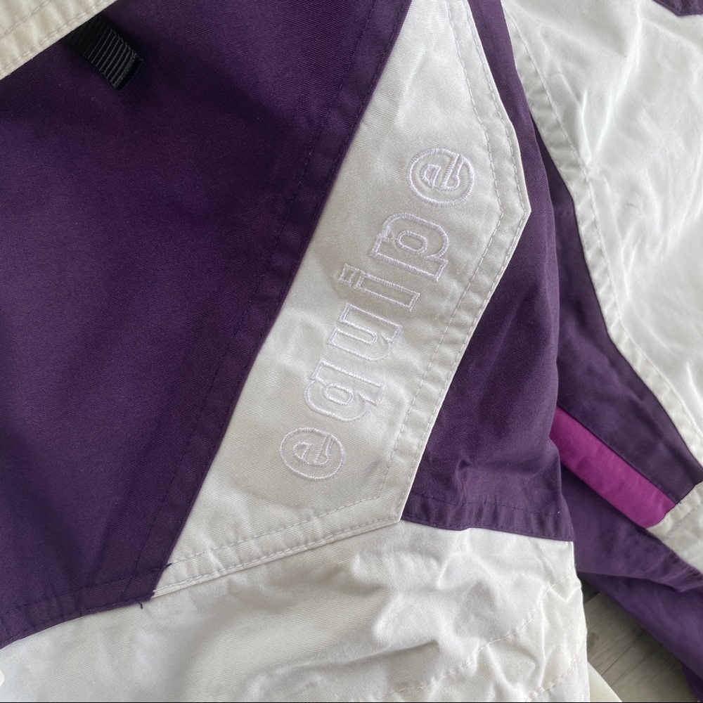 Helly Hansen White and Purple Ski Jacket - Picture 4 of 16